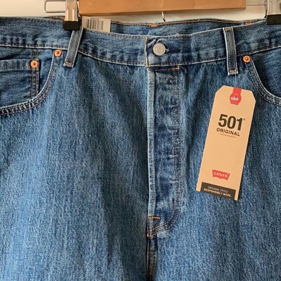 Levi’s Original Straight Leg Button Fly - Picture 2 of 6